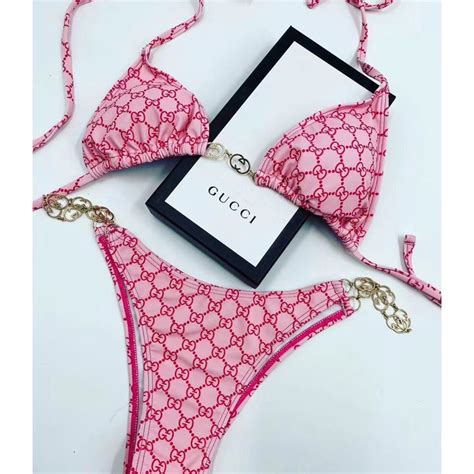 gucci inspired bikini|women Gucci bikini.